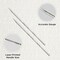 KnitPro Stelo Interchangeable Circular Knitting Needles 4" (10cm) Size 2.5 - 15